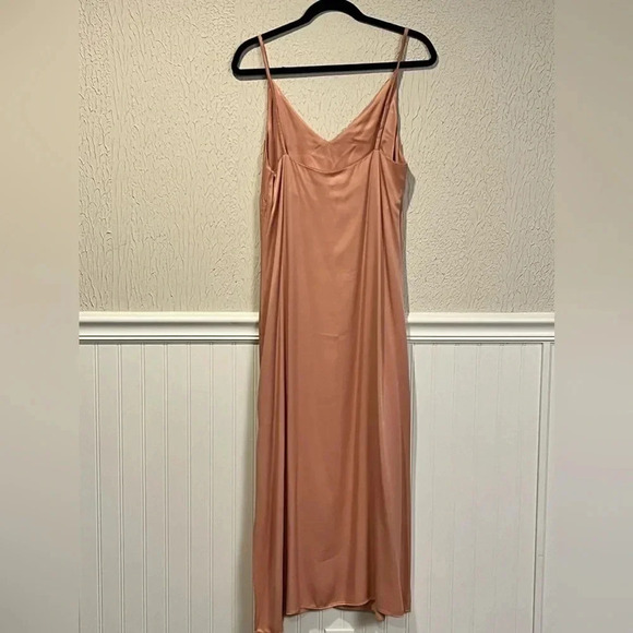 Mango MNG Blush Pink slip dress size small NWT - Picture 5 of 16